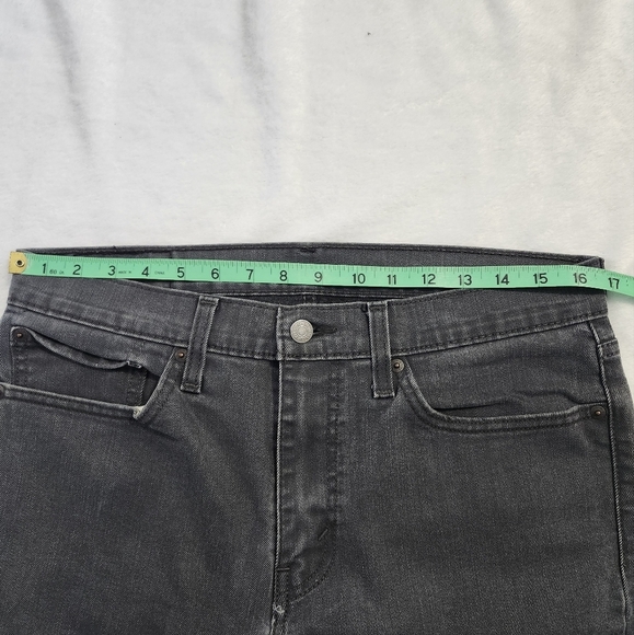 LEVI'S 511 Men's Grey Washed Jeans Slim Fit Size 34 - Picture 7 of 8